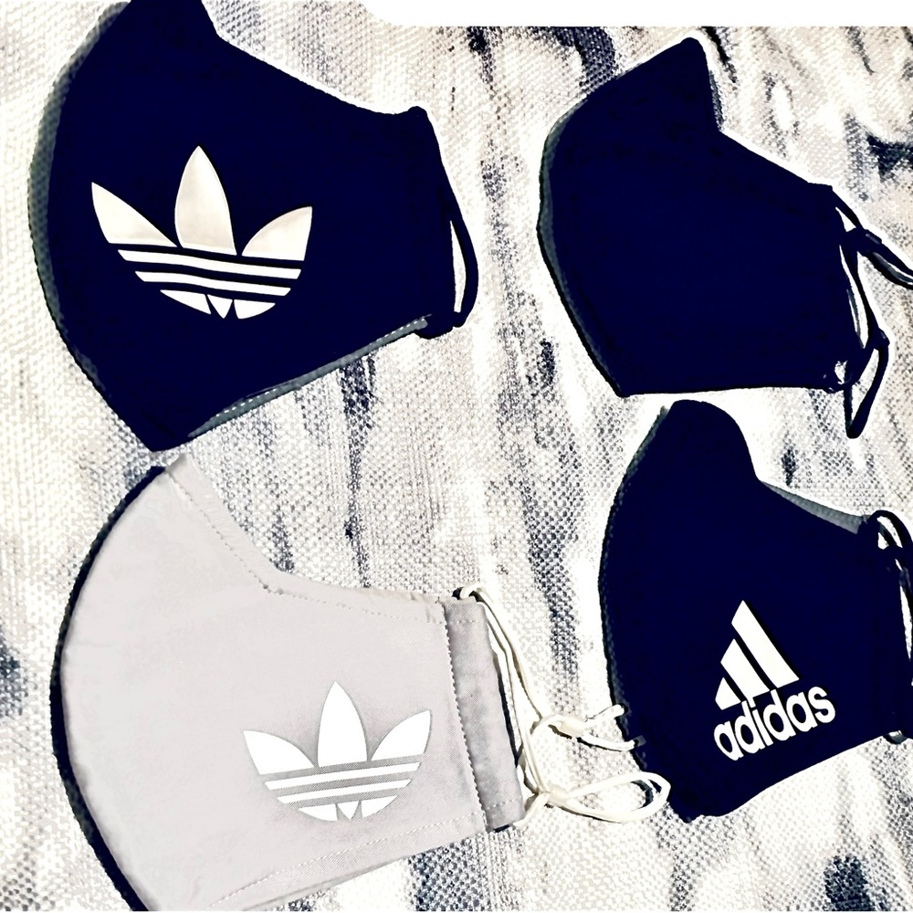 ADIDAS protective Face Mask Covers. Reusable & Washable.
Bundle-Lot (4) -OSFA - - Picture 4 of 8